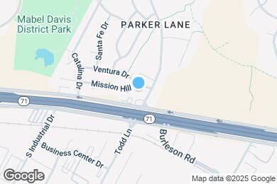 Map image of the property - 2501 Mission Hill Dr