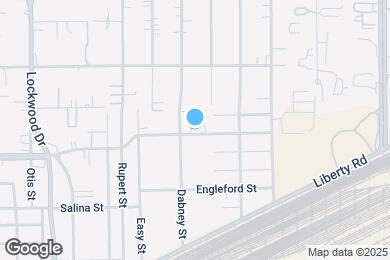 Map image of the property - 3802 Dabney St