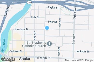 Map image of the property - 502 Harrison St