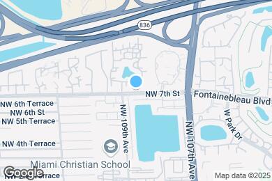 Map image of the property - 10805 NW 7th St