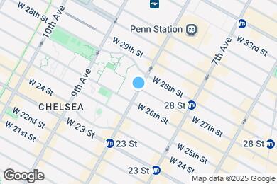 Map image of the property - 243 W 28th St