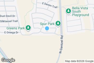 Map image of the property - 1844 E Omega Dr