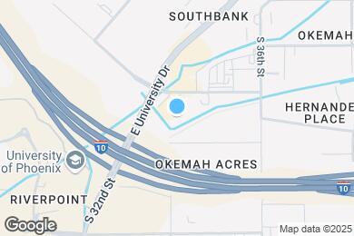 Map image of the property - Furnished Studio-Phoenix - Airport