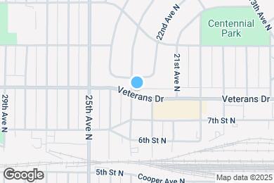 Map image of the property - 804 23rd Ave N