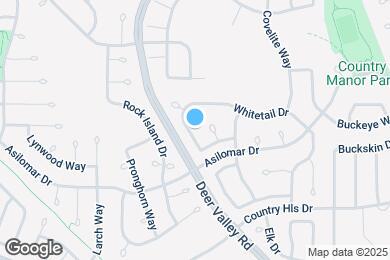 Map image of the property - 2350 Whitetail Dr