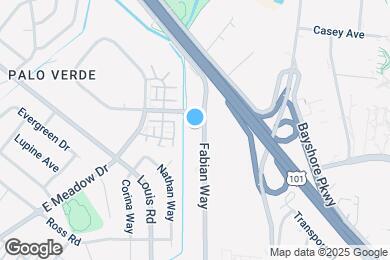 Map image of the property - 1 San Antonio Rd