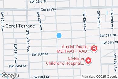Map image of the property - 2801 SW 64th Ave