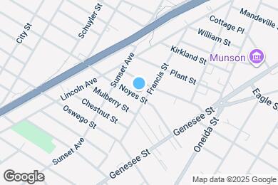 Map image of the property - 708 Noyes St