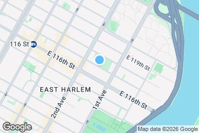 Map image of the property - 351 E 117th St