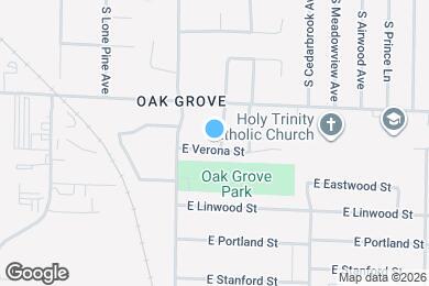 Map image of the property - 2641 E Verona St