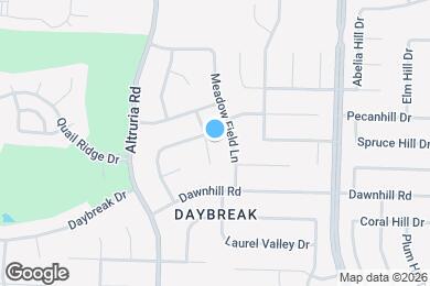 Map image of the property - 4046 Shady Mill Cove