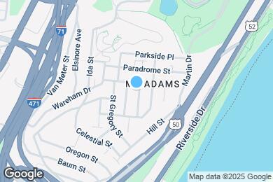 Map image of the property - 1137 Fuller St