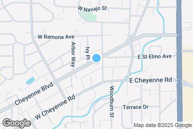 Map image of the property - 109 Cheyenne Blvd