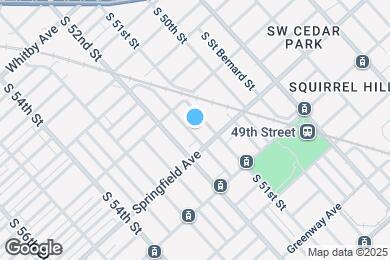 Map image of the property - 1041 S Paxon St