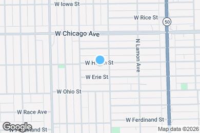 Map image of the property - 5017 W Huron St