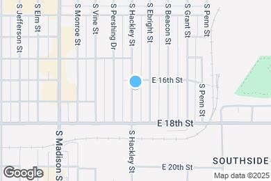 Map image of the property - 2310 S Hackley St