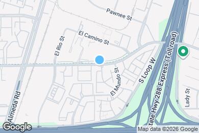 Map image of the property - 2750 Holly Hall St