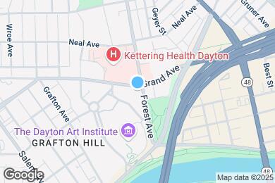 Map image of the property - 304 W Grand Ave
