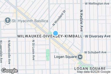 Map image of the property - 2781 N Milwaukee Ave