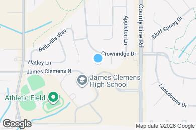 Map image of the property - 104 Hanley Hill Dr