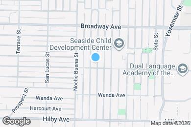Map image of the property - 1425 Luxton St