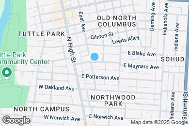 Map image of the property - 63 E Maynard Ave