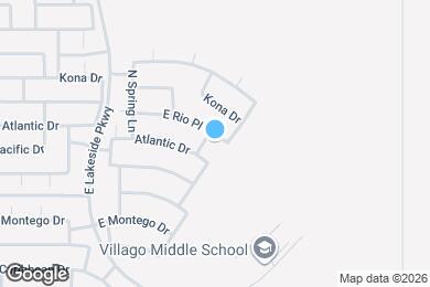 Map image of the property - 495 E Rio Pl