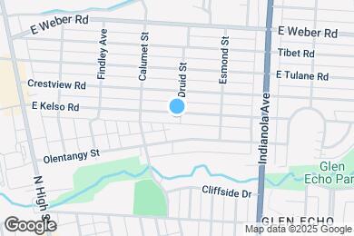 Map image of the property - 255 E Kelso Rd