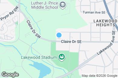 Map image of the property - 10 Claire Dr SE