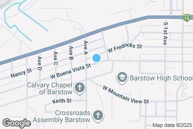 Map image of the property - 646 W Buena Vista St