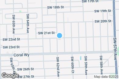 Map image of the property - 6134 SW 22nd St