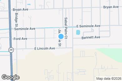 Map image of the property - 605 Jasmine St