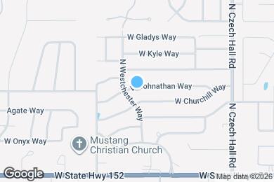 Map image of the property - 1136 W Johnathan Way