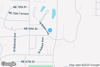 Map image of the property - 3702 NE 69th St