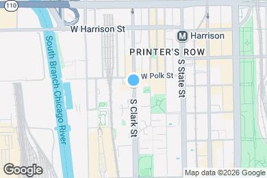 Map image of the property - 860 S Clark St