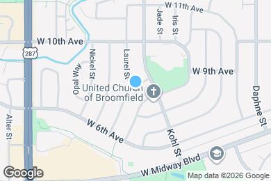 Map image of the property - 800 Lotus Way
