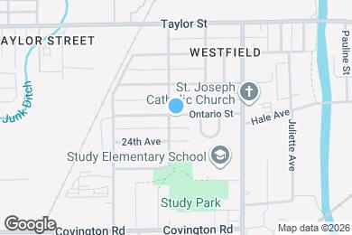 Map image of the property - 2145 Ontario St
