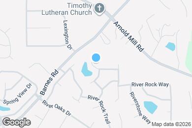 Map image of the property - 2201 River Woods Way