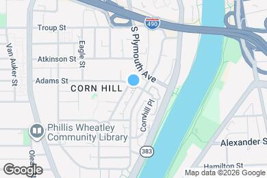 Map image of the property - 43 Adams St