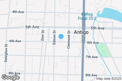 Map image of the property - 818 6th Ave