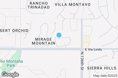 Map image of the property - 13450 E Via Linda