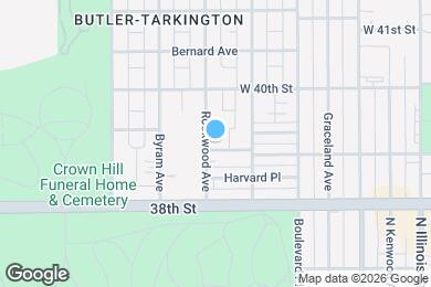 Map image of the property - 3903 Rookwood Ave