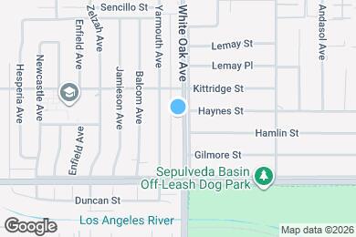 Map image of the property - 6517 White Oak Ave