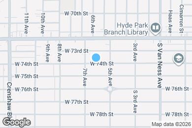Map image of the property - 2706 W 74th St