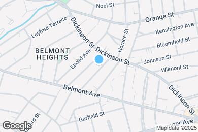 Map image of the property - 72 Hall St