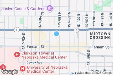 Map image of the property - 120 S 38th Ave