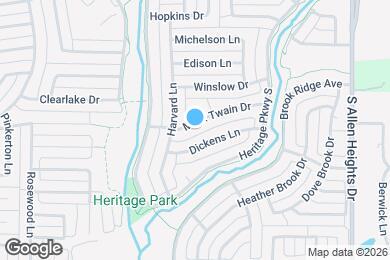 Map image of the property - 1008 Mark Twain Dr