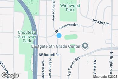 Map image of the property - 4037 N Spruce Ave