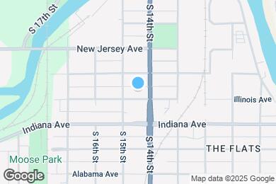 Map image of the property - 1416 Illinois Ave