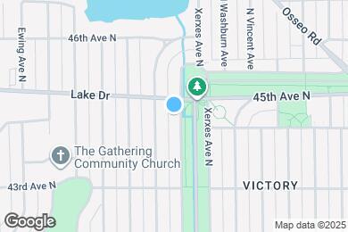 Map image of the property - 4425 York Ave N